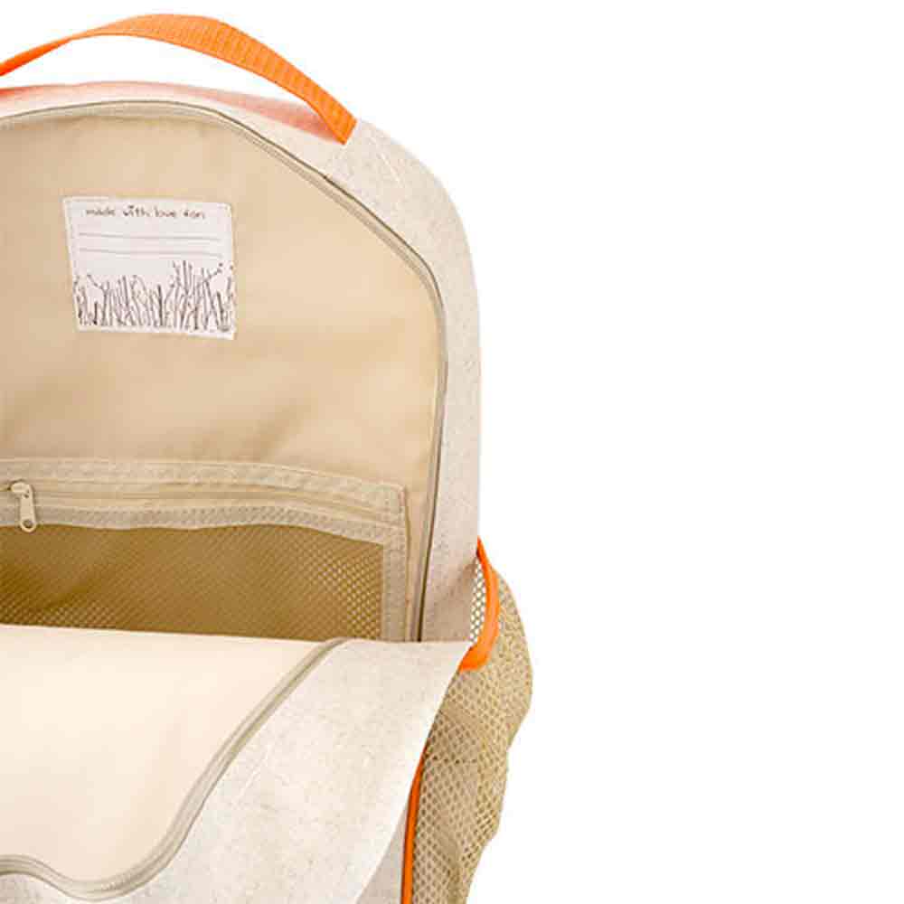 Orange Fox Backpack Grade School Backpack