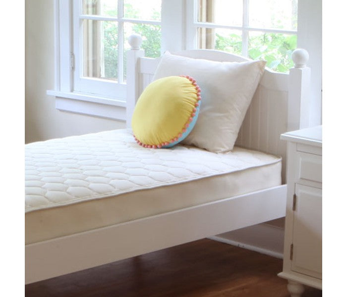 Aldea Home Baby Quilted Organic Cotton Deluxe Twin Mattress