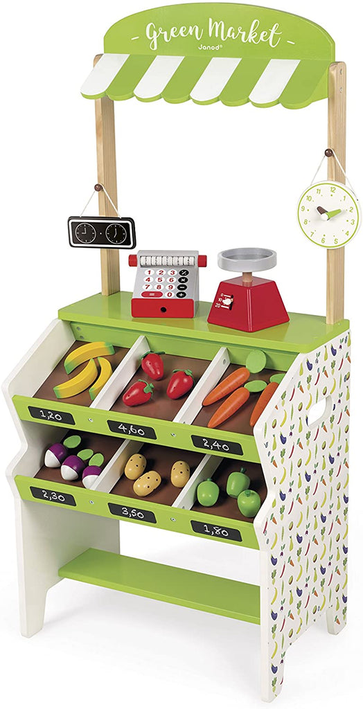 Wooden Grocery Stand
