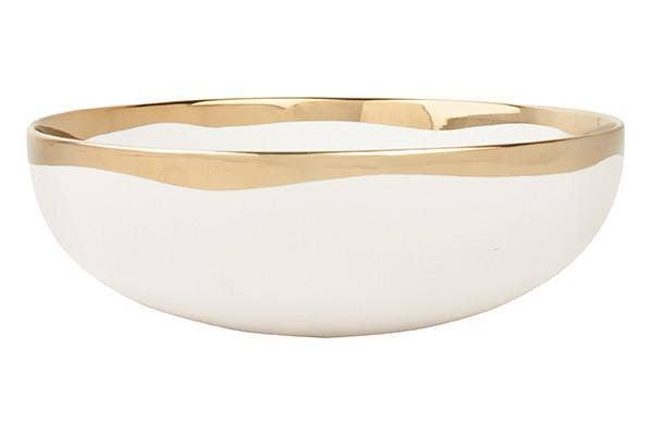 Dauville Serving Bowl - Gold