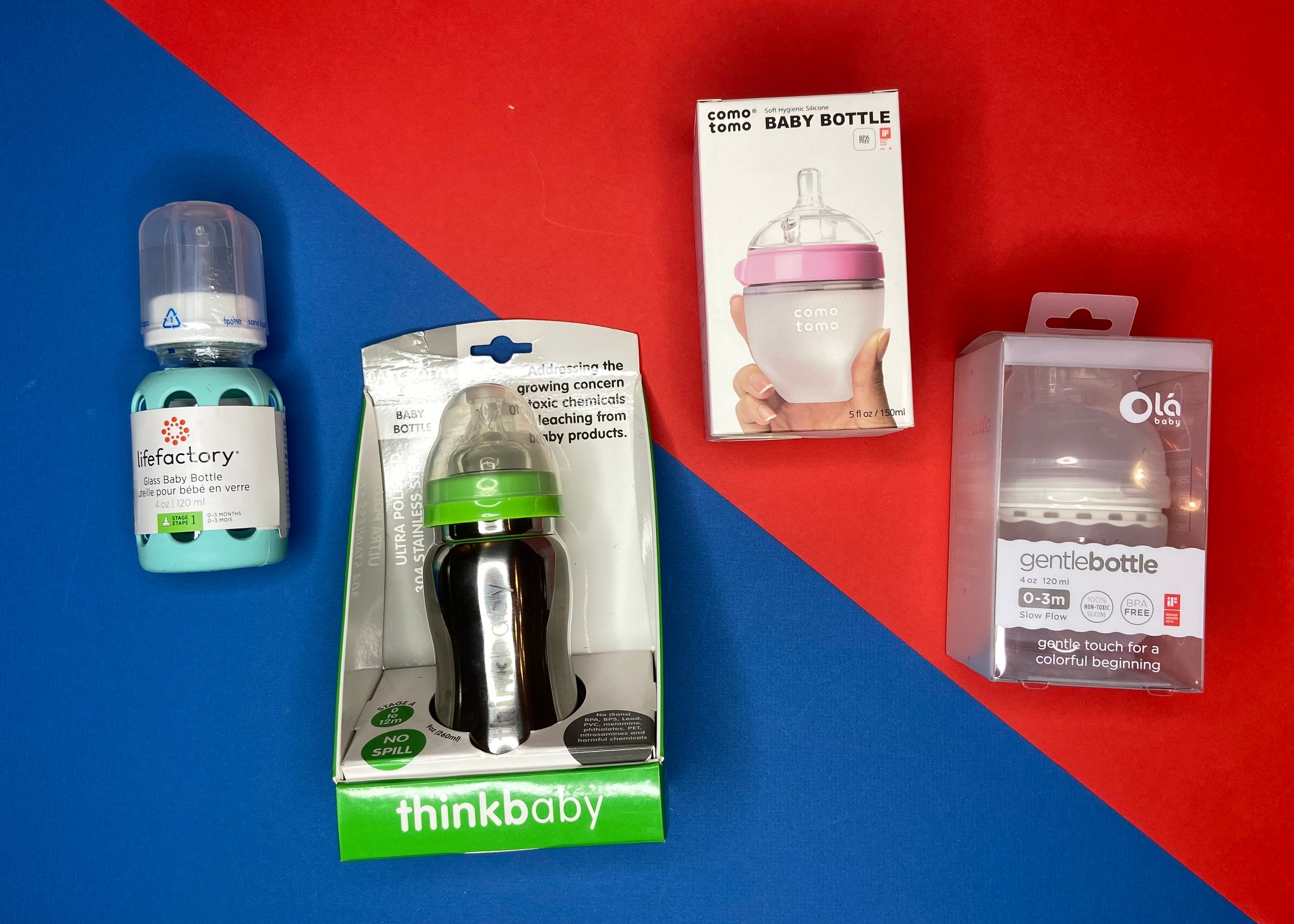 Aldea Home Baby Bottle Box Infant Sampler