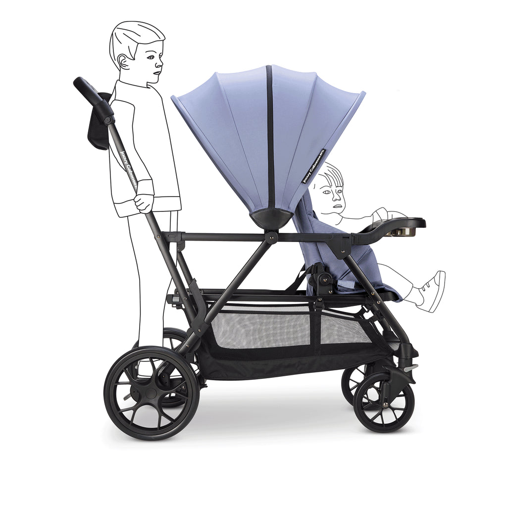 Caboose RS Premium Sit And Stand Double Stroller