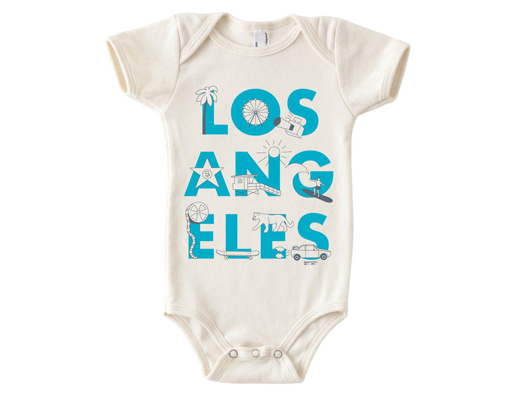 Los Angeles Font One-Piece