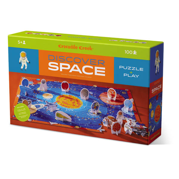 Discover Space Learn + Play Puzzle (100 pieces)