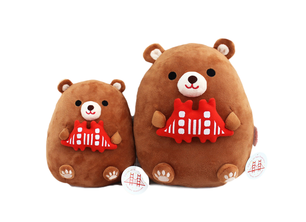 Hugging California Bear Plush Toy