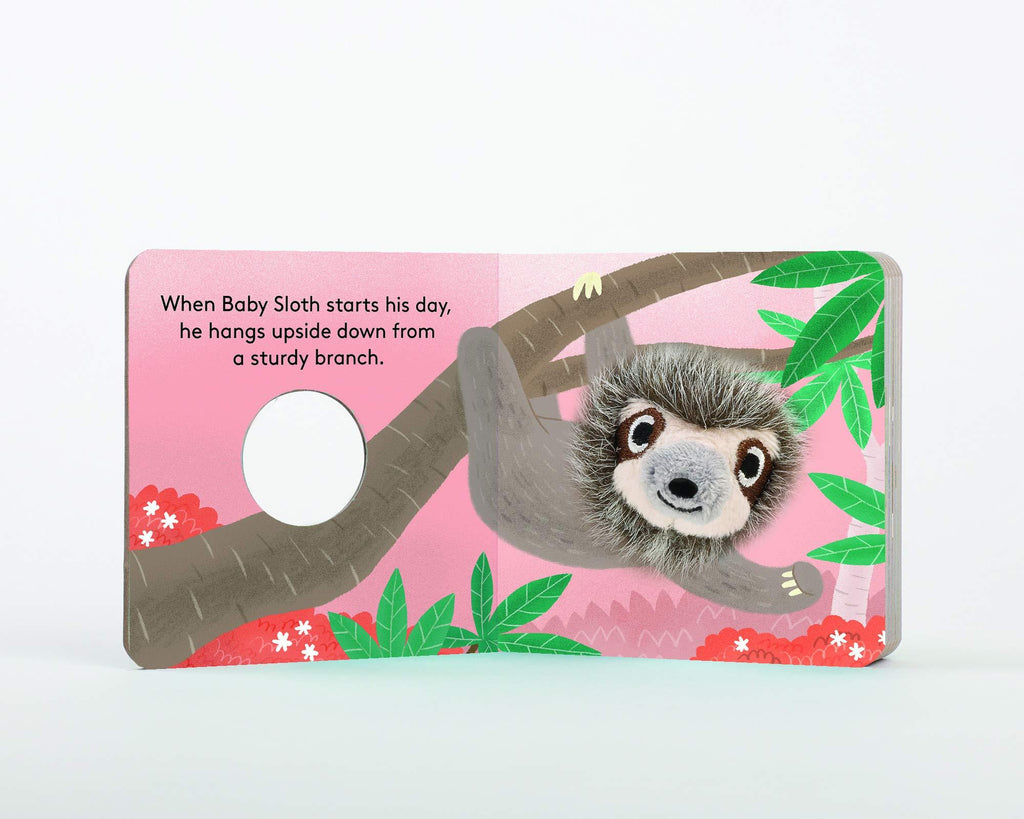 Baby Sloth: Finger Puppet Book