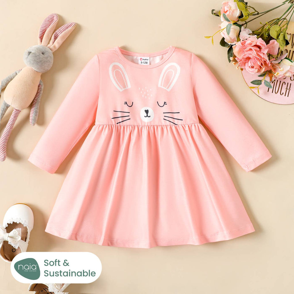 Sweet Rabbit Long Sleeve Dress