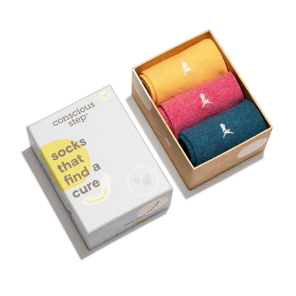 Kids Socks that Find a Cure Boxed Set