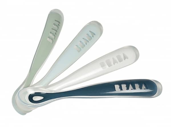 Beaba Silicone Spoons - Rain