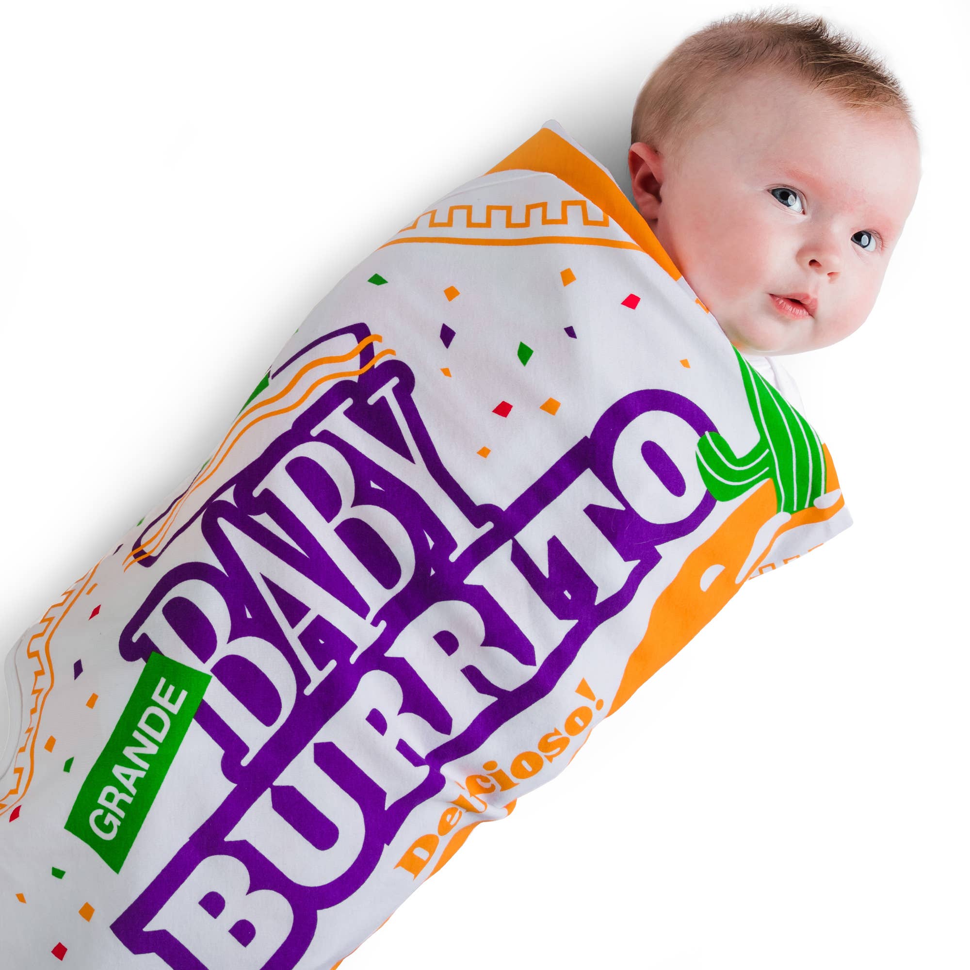 Baby Burrito Swaddling Blanket (6-pack) Aldea Home Baby