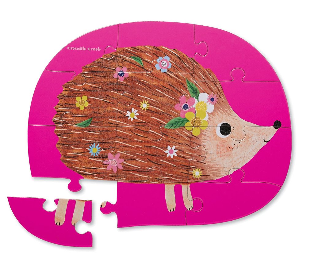 Mini puzzle happy hedgehog 12 pieces