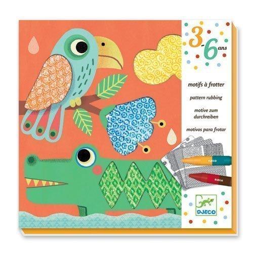 Coloring Magali Pattern Rubbing Kit
