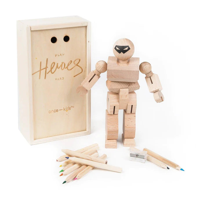 Make Your Own Wood Action Figure Color Kit