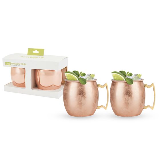 Moscow Mule Copper Cocktail Mug, 2 Pack