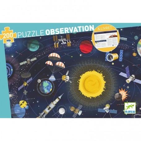 Space Observation 200 Piece Puzzle Plus Booklet