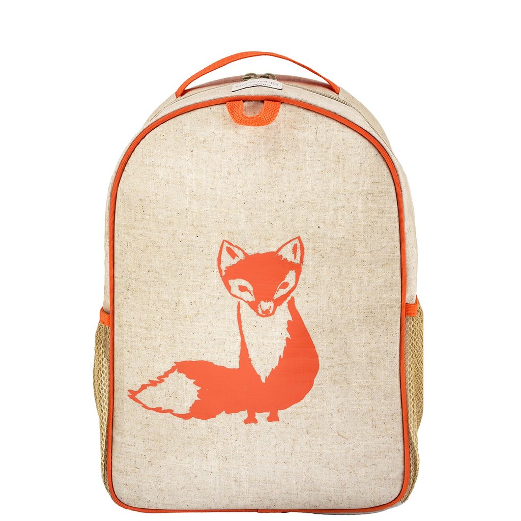 Orange Fox Toddler Backpack